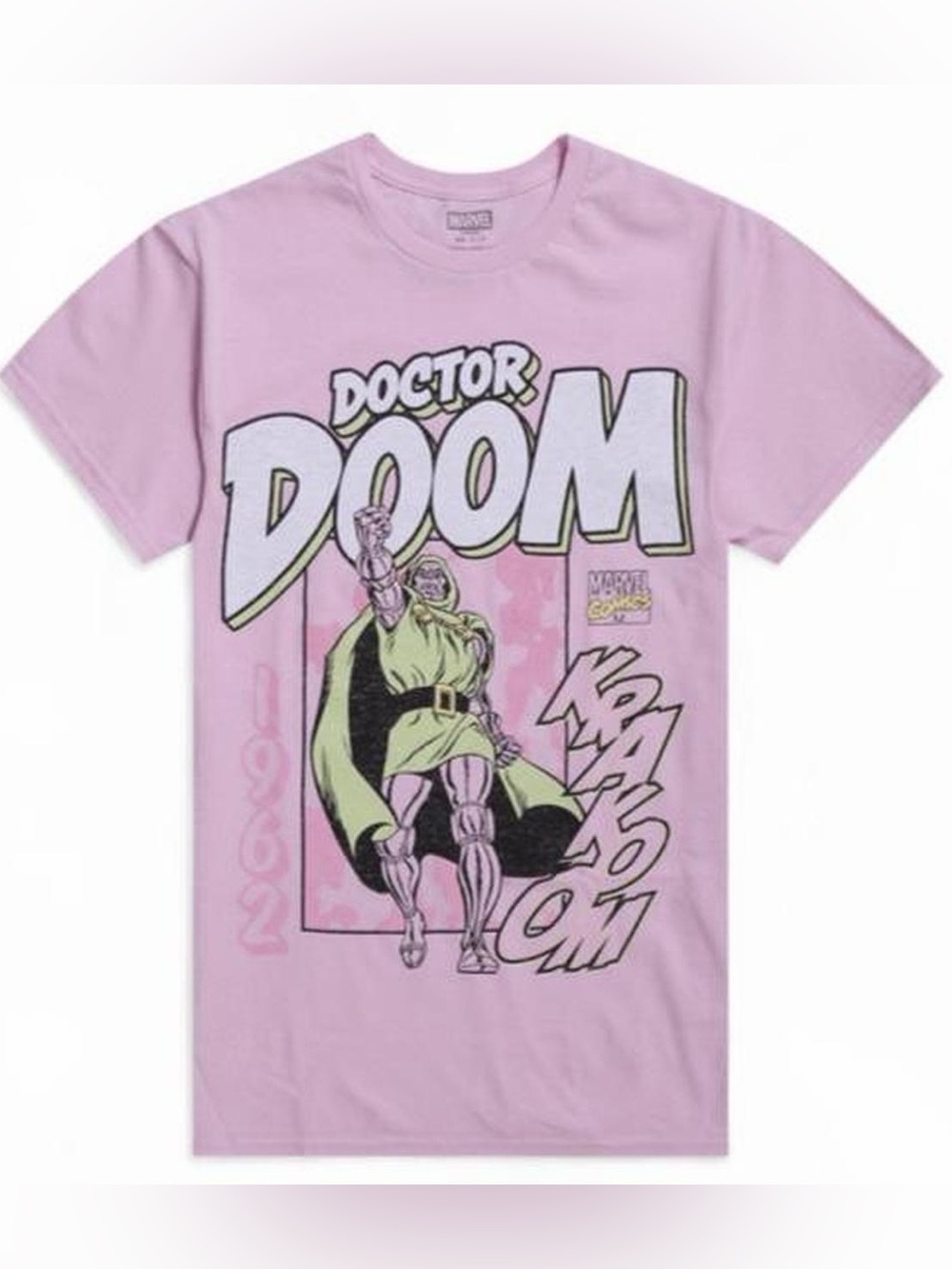 Marvel The Fantastic Four Doctor Doom Comic T-Shirt Size S